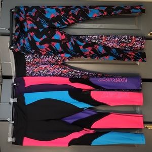 Zumba leggings - 4 pairs